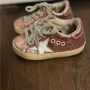 Golden goose kids sparkle shoes